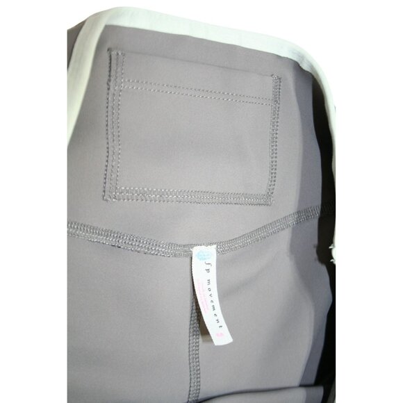 Free People Movement Womens M Step Up Bike Shorts Gray Athleisure Performance - Picture 4 of 8